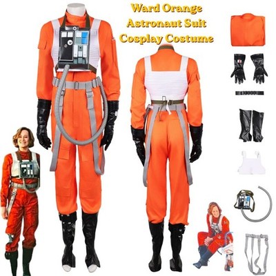 Star Wars Ward Orange Astronaut Suit Halloween Carnival Party Cosplay Costume