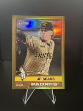 2025 Topps Heritage JP Sears Gold /50