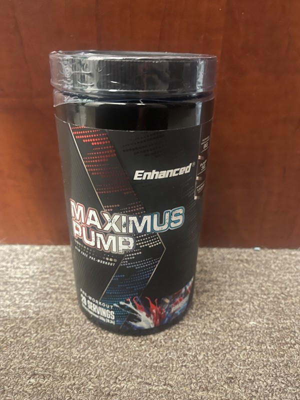 Maximus Pump Preworkout EA NEW 18.34 oz. Powder Gym