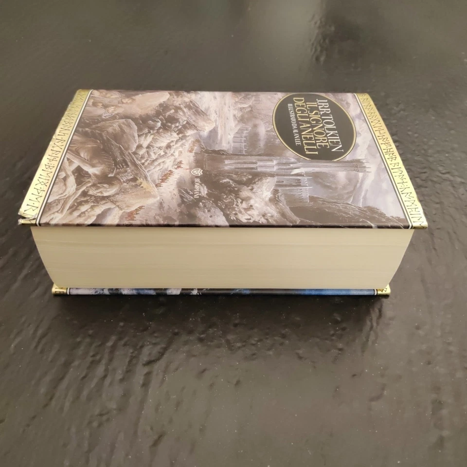 J.R.R. Tolkien Il Signore Degli Anelli Deluxe Alan Lee Prima Edizione Giunti - Immagine 4 di 4