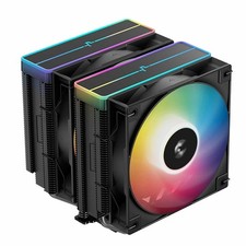 Image of DeepCool AG620 BK ARGB V2 Dual-Tower CPU Air Cooler - Black
