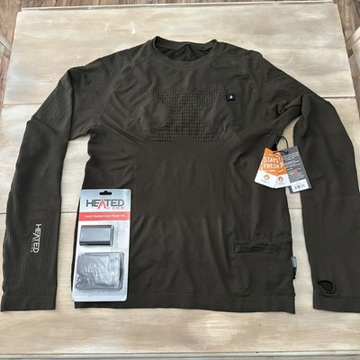 Pnuma Outdoors IconX Heated Core Long Sleeve Shirt XL NWT Power Pack Kit