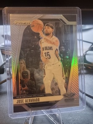 2024-25 Panini Prizm - Jose Alvarado #167 Silver Prizm Pelicans