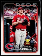 Andrew Abbott 2024 Topps Update #US304 Rookie Cincinnati Reds