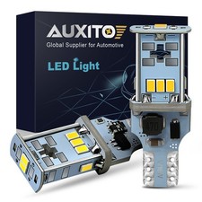 AUXITO 2PC T15 912 921 W16W LED Reverse Backup Light Error Bulbs White Free NEW