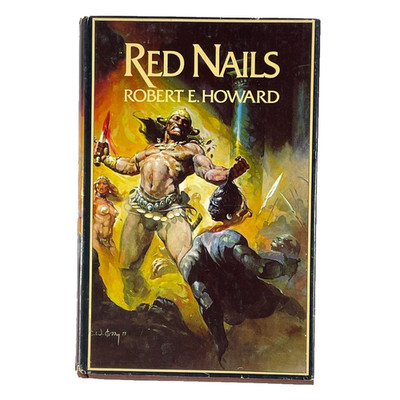 Conan: Red Nails by Robert E. Howard - Berkley Putnam 1977 - HC/DJ - 1st ed.