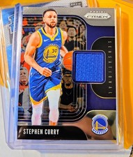 Stephen Curry 2019 2020 Prizm Sensational Swatches Blue Ss-scu