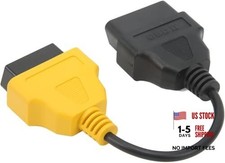 OBD 2 OBD II Extension Cable, 16 Pin Male to 16 Pin Female Diagnostic Extender