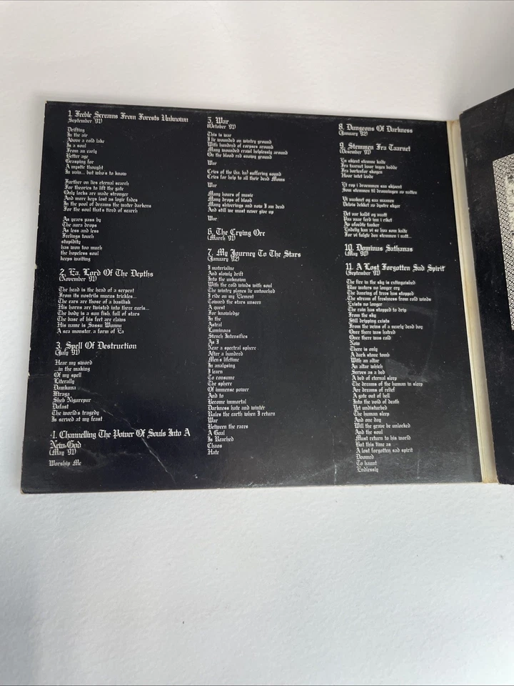 ASKE  - Amazon 003 / FYE 003 Norwegian Black Metal CD 1994 - Bild 3 von 4