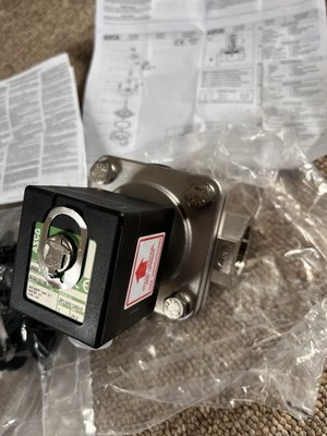 ASCO Magnetventil Modell SCG210D189,12/D 25,0mm 0-7bar für Luft/Gas/Wasser NEU
