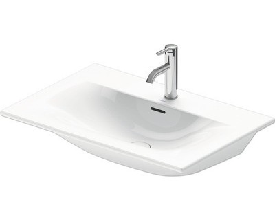DURAVIT Möbelwaschtisch Viu 73 x 49 cm weiß glänzend 2344730000
