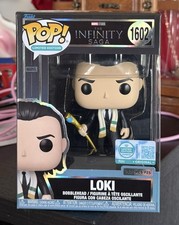 Funko Pop! L.E. LOKI with Sceptor #1602 The Infinity Saga 9500 Pcs Exclusive