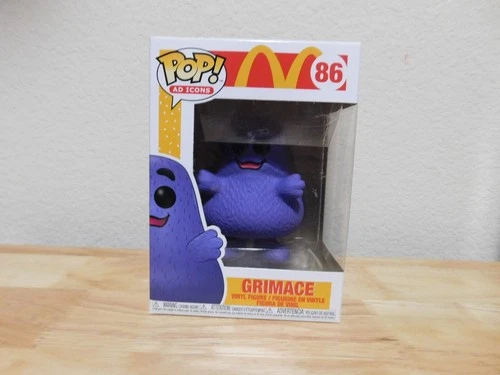 New Funko Pop Ad Icons McDonald's #86 Grimace vinyl figure