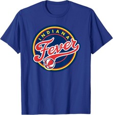 Indiana Fans - Fever Sports Basketball Logo Retro Unisex T-Shirt - Size S-5XL
