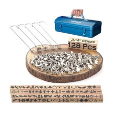 Mini Branding Irons, Assorted Characters Custom Wood Branding Iron Personaliz...