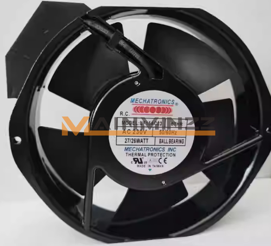 1pc Mechatronics NEW UF15AC23-BTHR Ball Bearing Axial Fan 230VAC