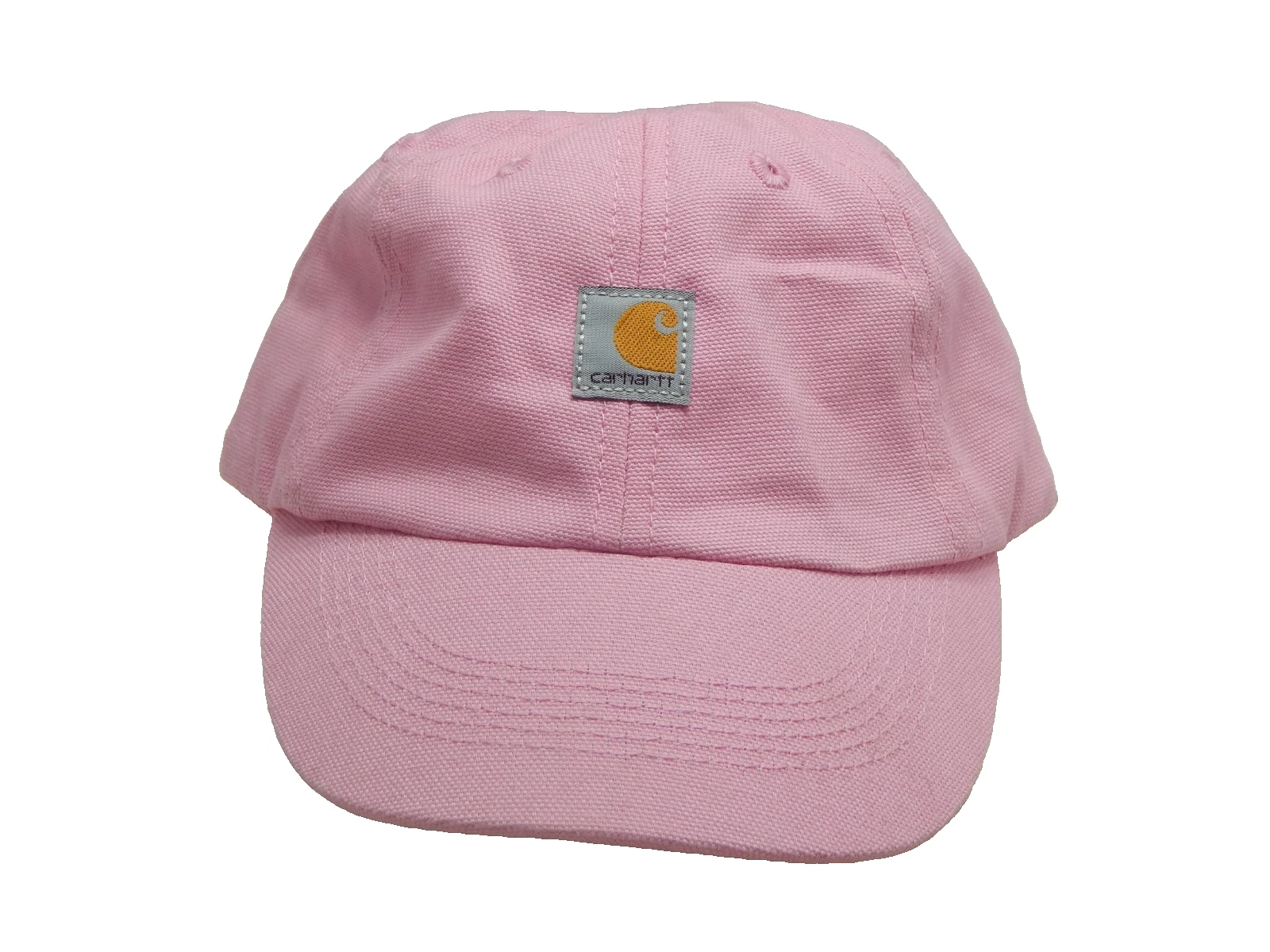 Carhartt Infant Baseball Hat Light Coral Pink Patch Logo Cotton FREE S&H