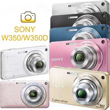 Sony Cyber-Shot DSC-W350/ W350D Digital Camera 14.1MP 4x Optical Zoom Multicolor