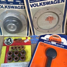 FOUR VW BUG ~ Vintage Blister Packs Pep Boys IAPCO Mr C's ROYZE 1960s-80s