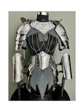 Medieval Knight Armor, Brave Lady Armor,Chainmail Armor, Sca Cosplay Armor,