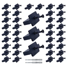 100PCS Hidden Fasteners Deck Fastener Clips Universal Nylon Decking Fasteners