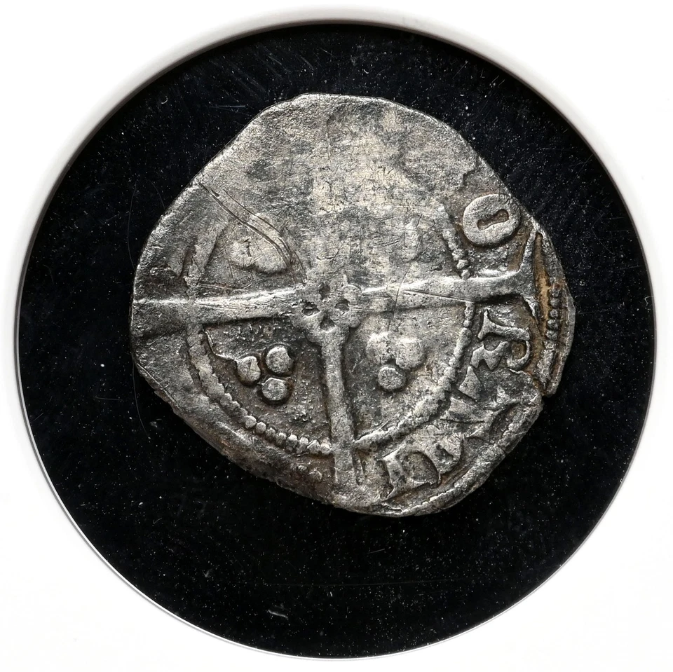 ENGLAND. Edward III. 1327-1377. Silver Penny, York mint, NGC F15 - Image 2 of 4