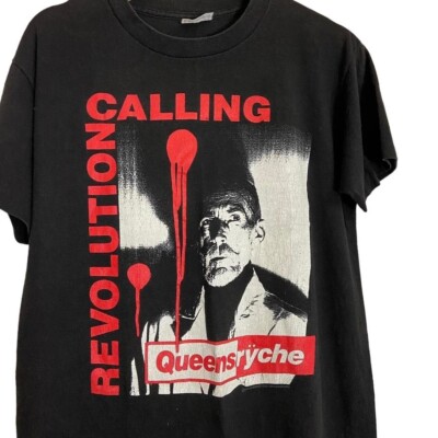 Queensryche Operation Mindcrime 1988 Black Unisex Shirt Reprint S-5XL