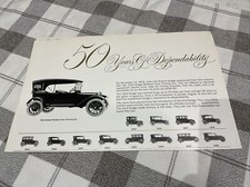 1964 Dodge 50th Anniversary Showroom Poster 64 Dodge 12 X 15 Brochure