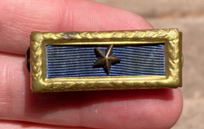 WW2 US Army Military PUC Presidential Unit Citation Ribbon Bar Pin ...
