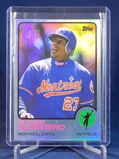 2021 Topps Archives Vladimir Guerrero 1973 Topps Rainbow Foil #146/150 HOF #134