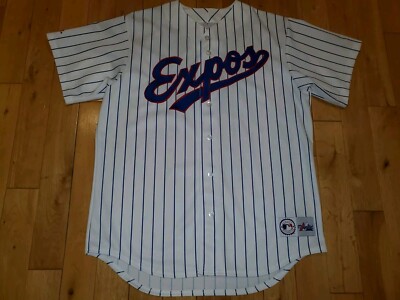 Vintage Majestic 6400 Blank MONTREAL EXPOS Mens Sewn MLB Baseball
