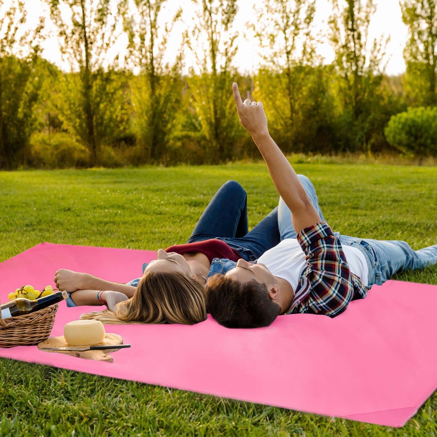 140*200cm Sand Free Beach Mat Outdoor Picnic Blanket Rug Sandless