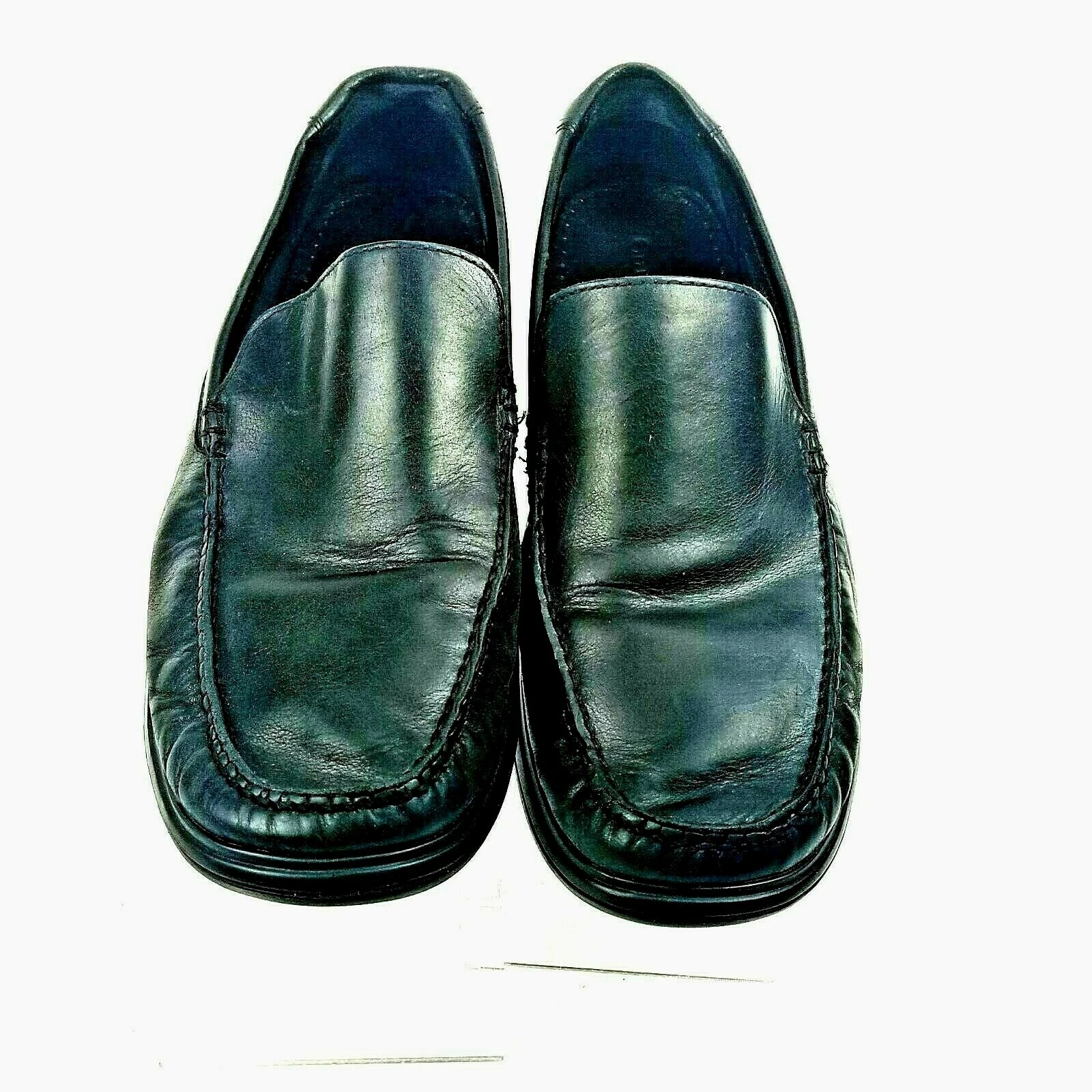 NIKE MOCASSINO SLIP ON COLE HAAN NERO IN MORBIDA PELLE UOMO 11 M