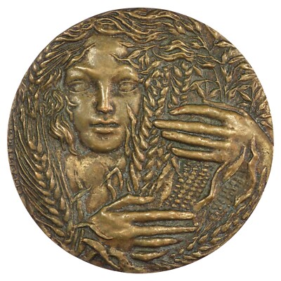 COOPERATIVES Médaille, Union Nationale Des Coopératives Agricoles De Cereales Sup Ttb ,fme 702570,a