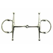 Korsteel Stainless Steel Jointed Full Cheek Gag Bit