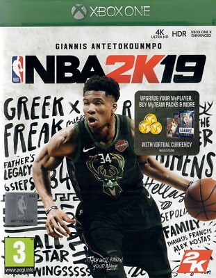 NBA 2K19 Microsoft Xbox One Basketballspiel