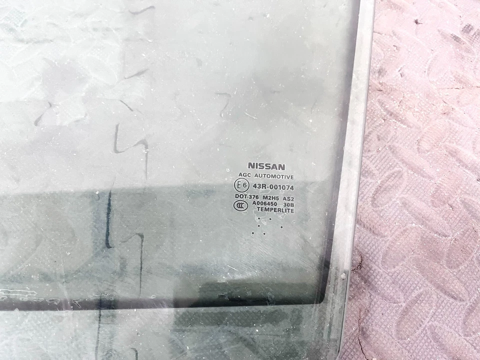 13-20 NISSAN PATHFINDER TRASERO DERECHO PASAJERO VENTANA LATERAL PANEL DE VIDRIO OEM Foto 3 de 3