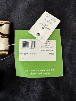 KATE SPADE BELT! BRAND NEW WITH TAGS! Kate Spade New York Women main image 4