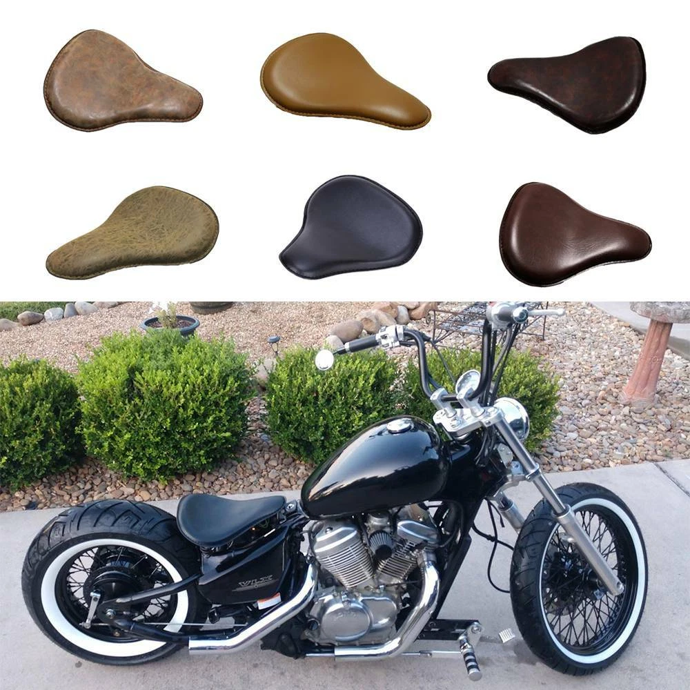 For Kawasaki VN 900 800 400 Classic Custom Bobber Motorcycle Solo Seat Spring DM