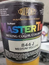 Dupont Axalta Cromax Mastertint Toner Tint 844j Medium Yellow Quart