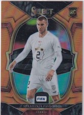 Panini Select FIFA 2022-23 No. 55 Strahinja Pavlovic Orange Prizm 2/60