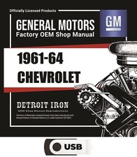 1961-1964 Chevrolet 1961-1962 Corvette Shop Manuals Sales Parts Books On Usb