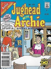 Jughead With Archie Comics Digest Magazine No. 105 July 1991 128 Pages!