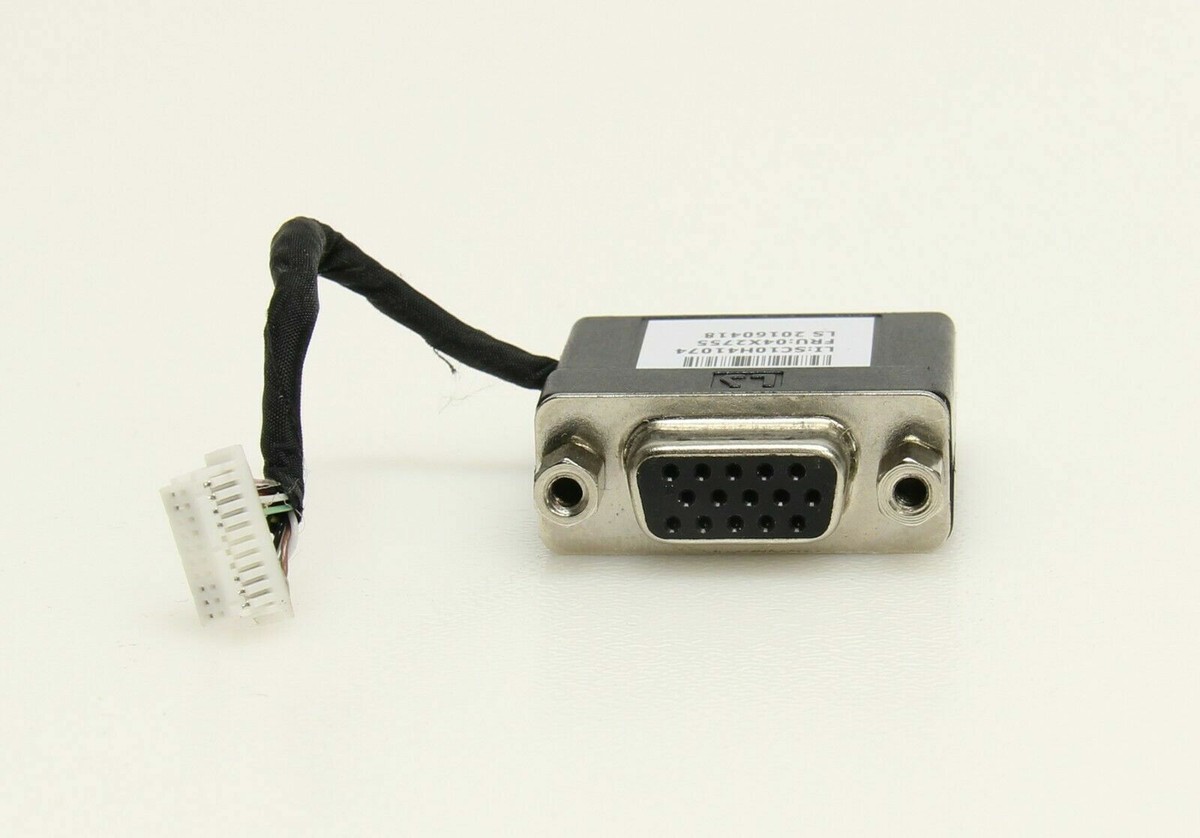 Lenovo ThinkCentre VGA Port Adapter/Cable FRU:04X2755 LI 