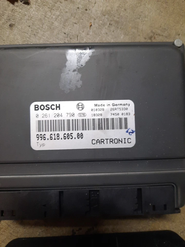 Juego de llaves Porsche Boxster S 2000 originales OEM 2000 DME ECU llaves Ect Foto 2 de 4