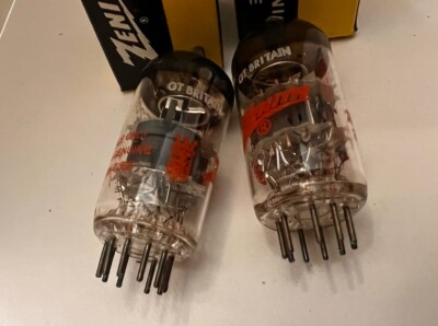 Pair - 6U9 zenith/ GT Brittain Vacuum Tube