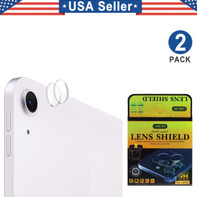 2PCS Back Camera Lens Protector Tempered Glass for iPad Air 11 2024/Air 13 2024