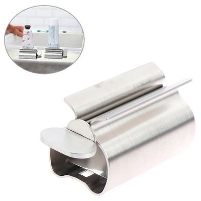 Stainless Steel Toothpaste Tube Squeezer Toothpaste Roller Tube Wringer YH^