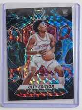 23-24 Panini Mosaic - City Edition Amen Thompson #281 Genesis Mosaic Prizm (RC)