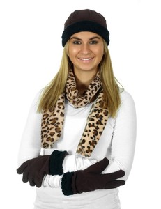 womens hat and glove set